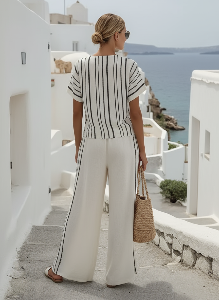 Twee-delige Set met Kruisriem