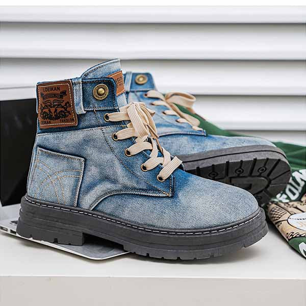 HEREN DENIM TREND HOGE BOOTS MTA1880G8I