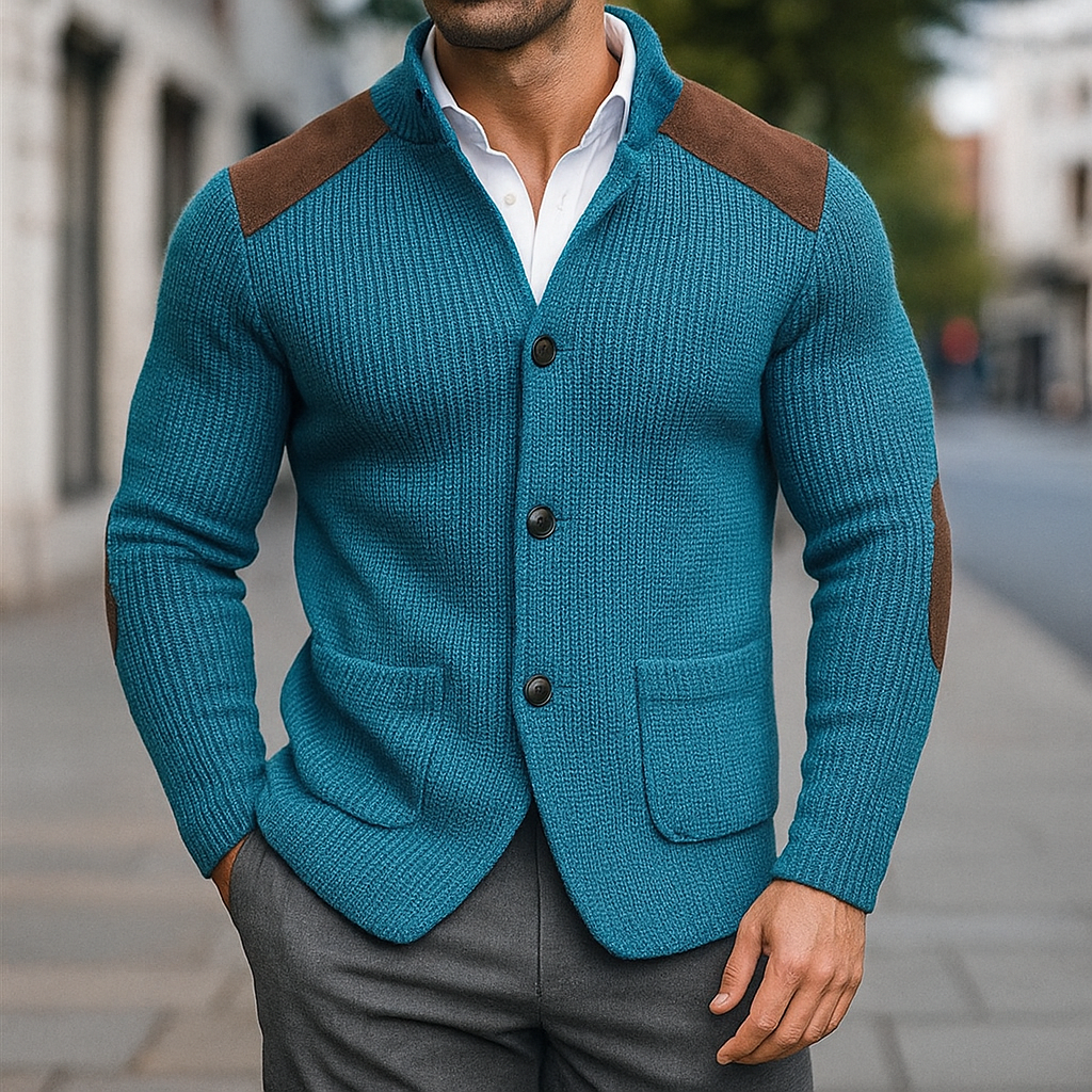 Peaky Mode | BLAZER VAN GESTRUCTUREDE BREI