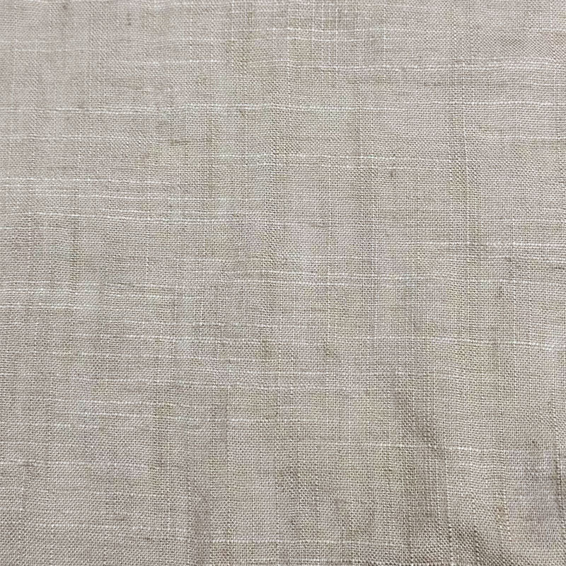 Heren Losse Overhemd met Linnen Borduurwerk en Lange Mouwen 13095416M