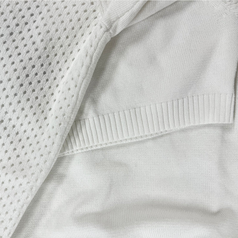 【24-uurs verzending】Heren T-shirt trui met korte mouwen van gebreid materiaal met sportprint MTA1856C1X