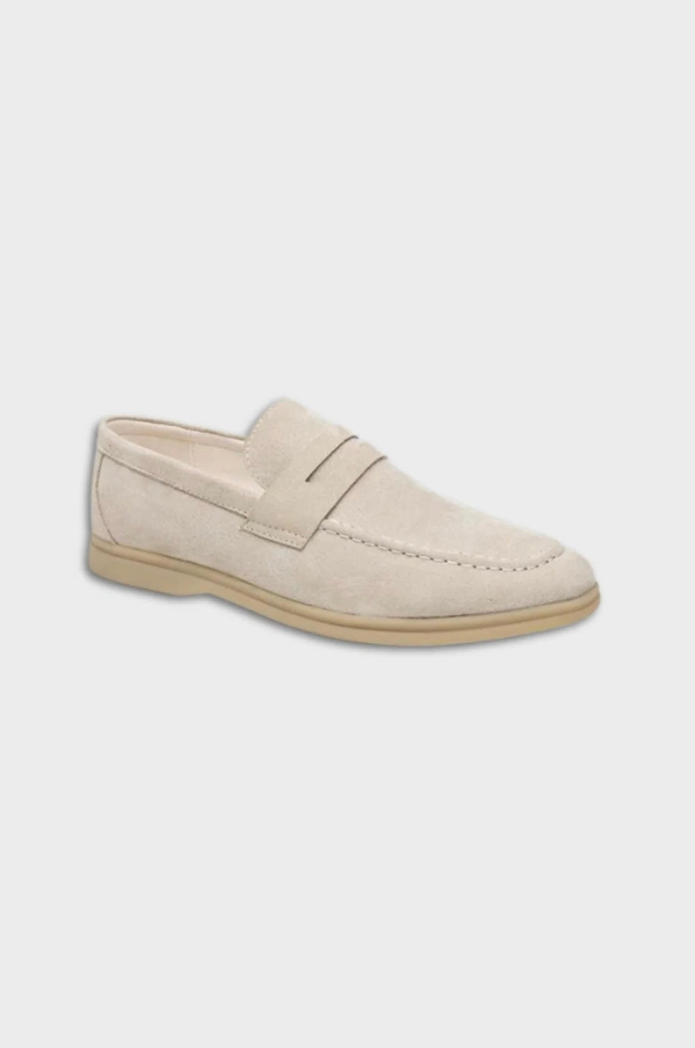 Loafers van suède leer ATHÈNES
