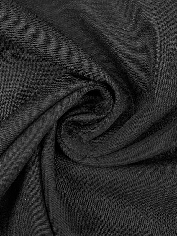 Uitlopende Mouwen Geplooide Effen Kleur Split-Joint Kraag Maxi Jurken Overhemd Jurk