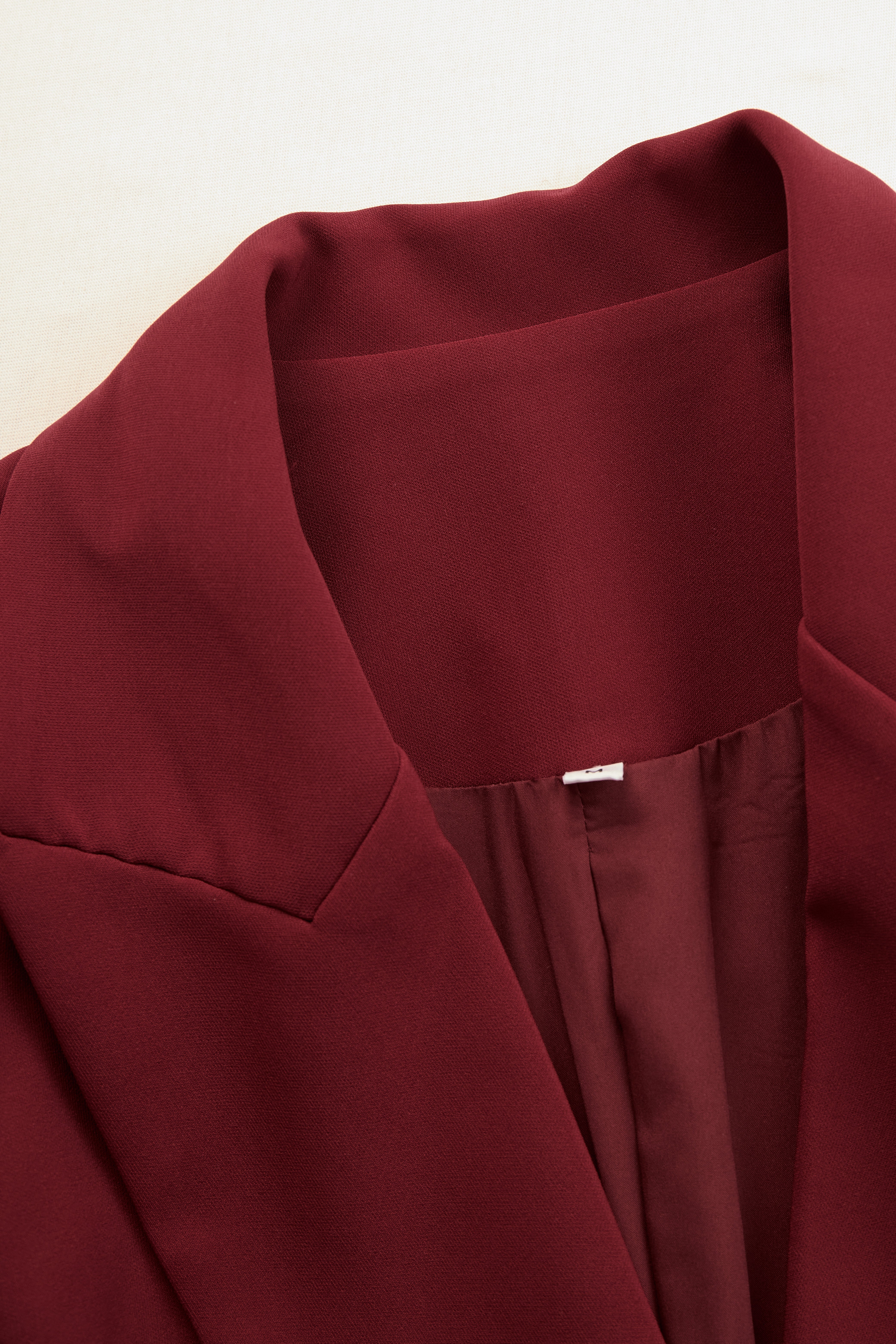 Elegante Op Maat Gemaakte Blazer Midi Jurk