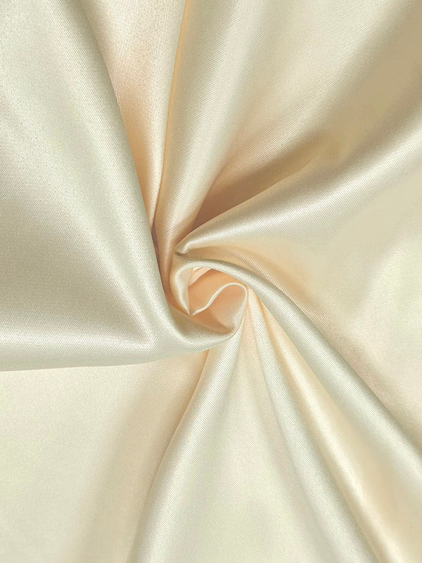 A-Lijn Hoge Taille Plissé Effen Kleur V-Hals Maxi Jurken