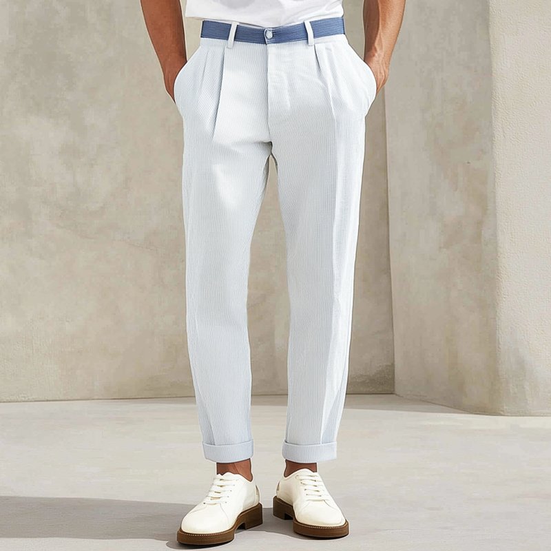 Heren Klassieke Streepjesbroek MTA2981G3U