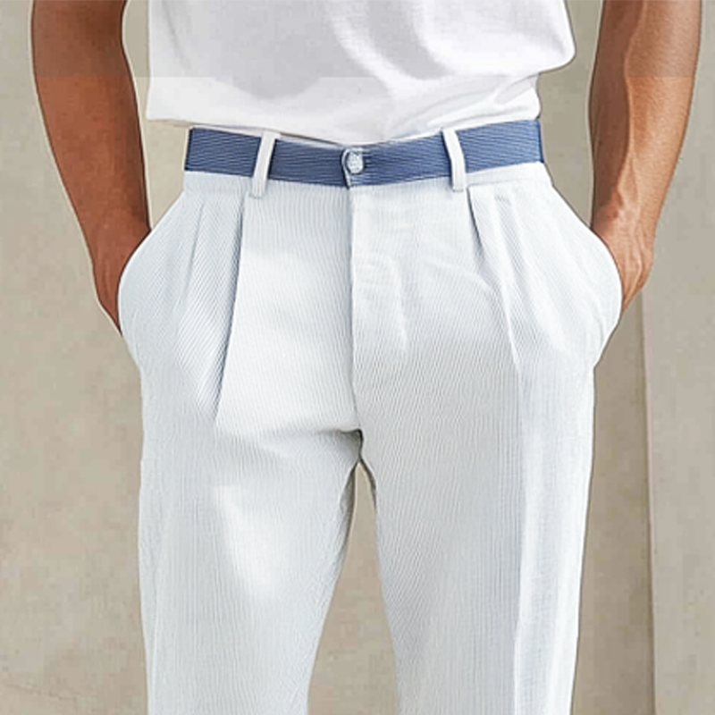 Heren Klassieke Streepjesbroek MTA2981G3U