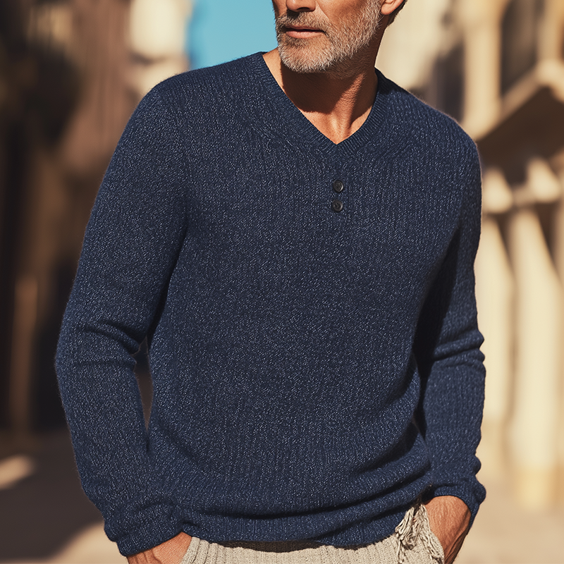 Heren Trui met Lange Mouwen in Gemengde Kleuren MTA1343H3P