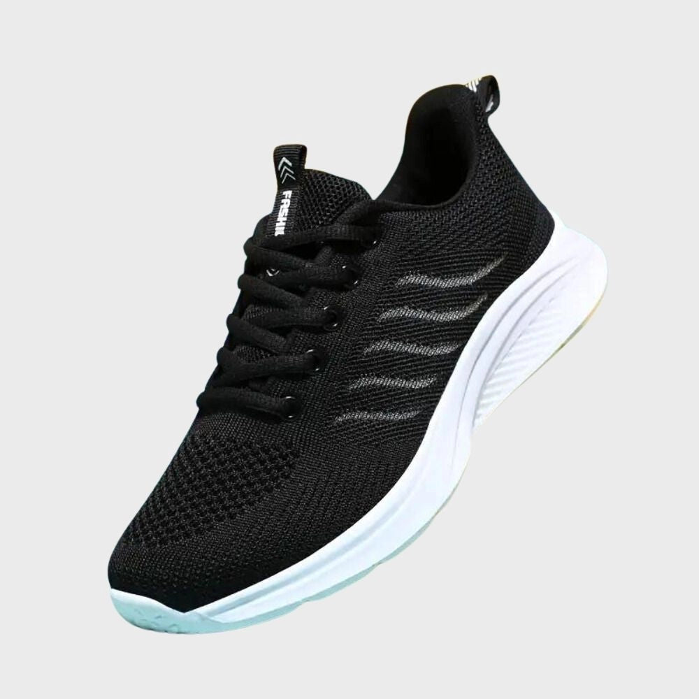 Avara Dames Lichte Zwarte Hardloopschoenen - Ademend en Comfortabel