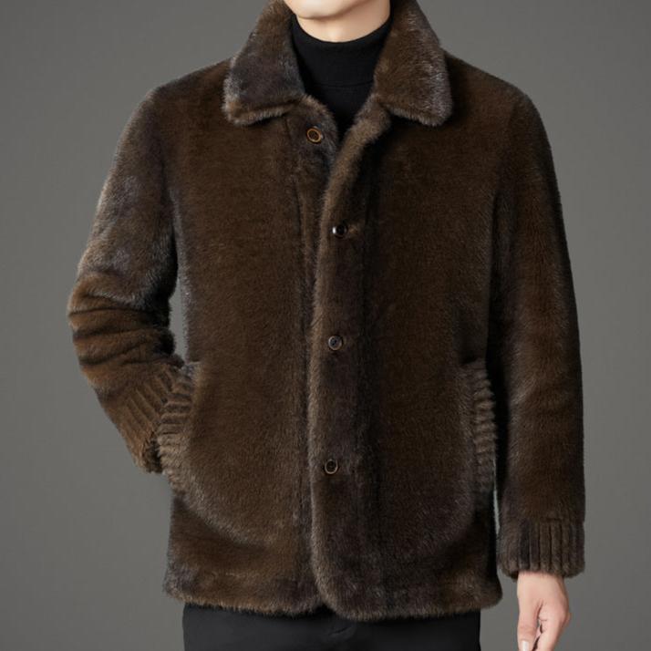 ADRIANO | LUXUEUS KORTE MINKENFUR COAT