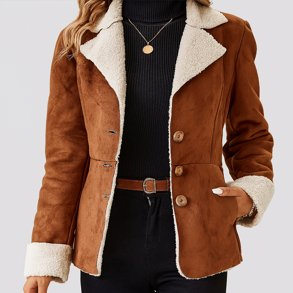 Isabella™ Dames Faux Bont Jacket