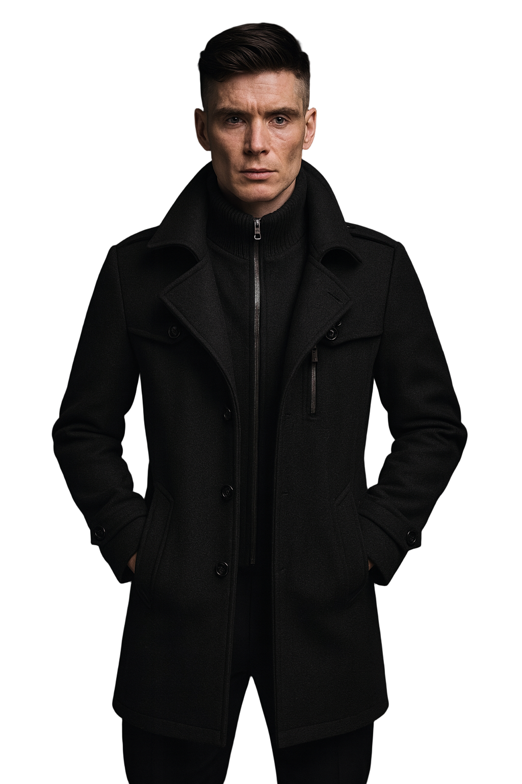TOMMY SHELBY | Twee-delige Jas voor Herfst en Winter
