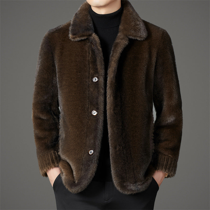 ADRIANO | LUXUEUS KORTE MINKENFUR COAT