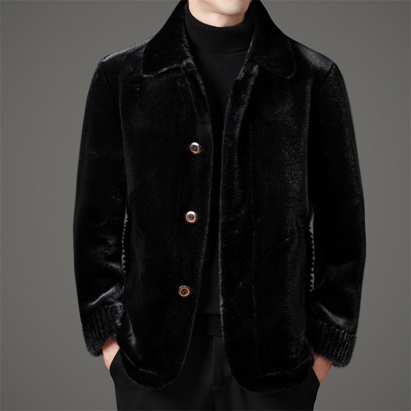 ADRIANO | LUXUEUS KORTE MINKENFUR COAT