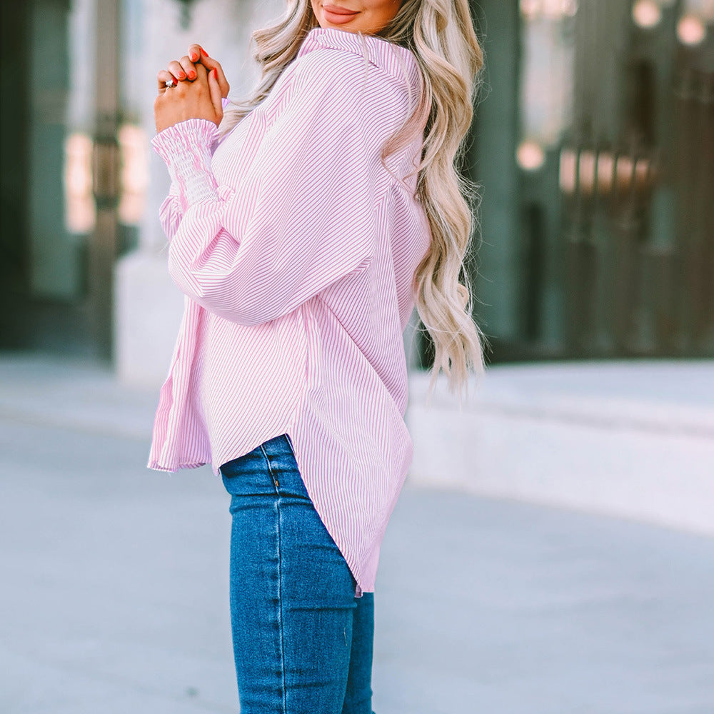 Kamelia | Dagelijkse Blouse in Losse Pasvorm