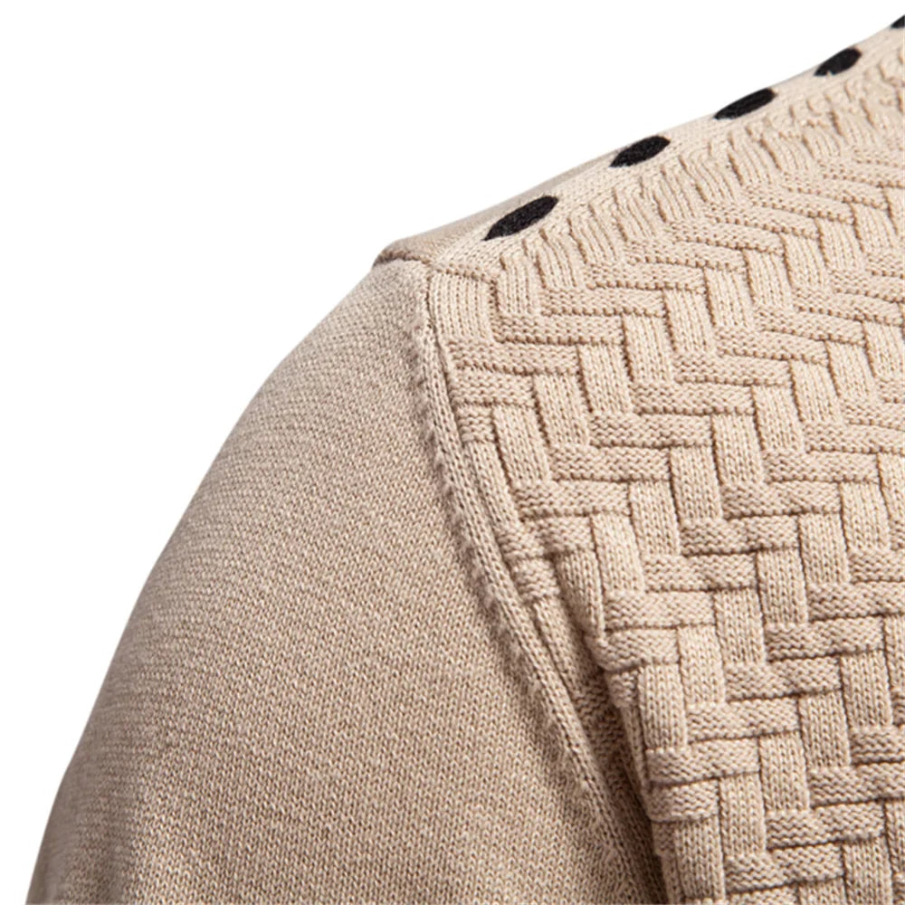 Peaky™ | Warme Heren Cardigan Met V-Hals