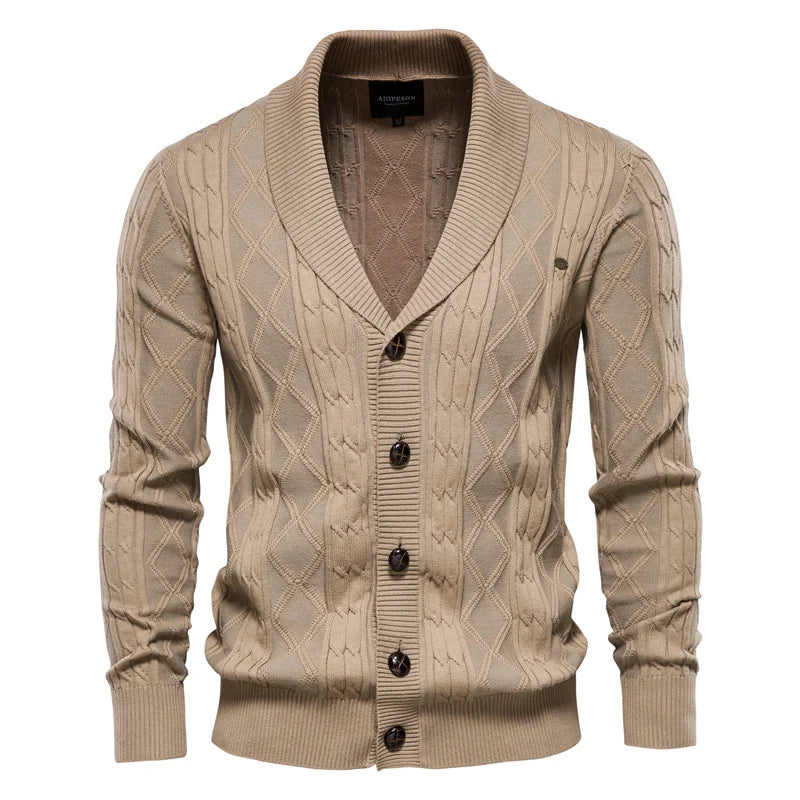 MIRAVO | Heren cardigan met knopen