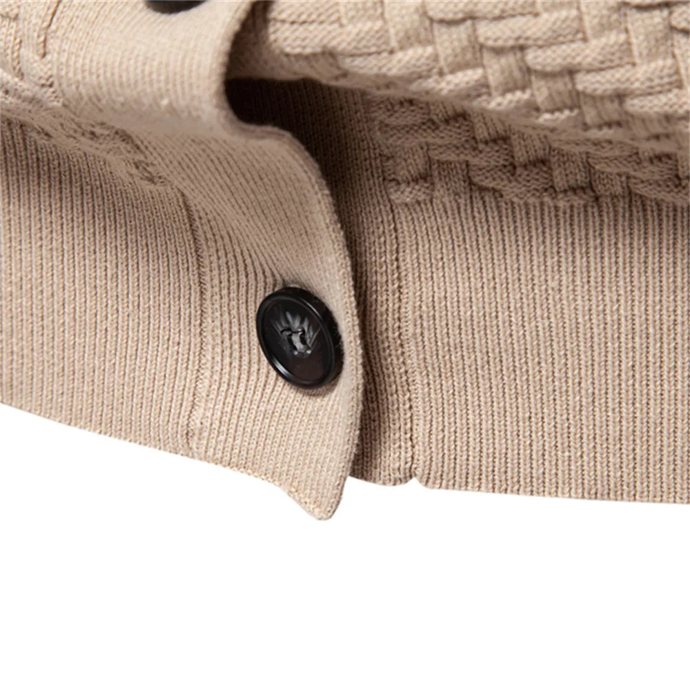 Peaky™ | Warme Heren Cardigan Met V-Hals
