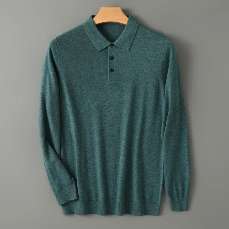 Riku 100% Merino Wol Polo