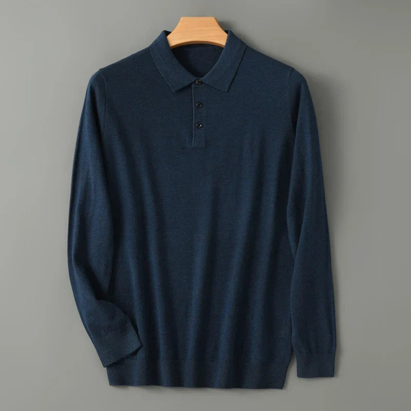Riku 100% Merino Wol Polo