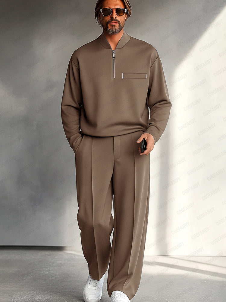 Moeiteloze Eenvoudige Stijl Matchende Set