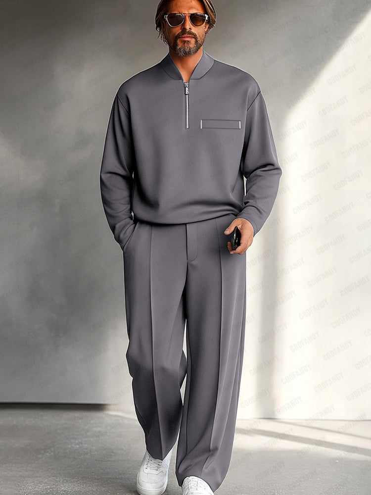 Moeiteloze Eenvoudige Stijl Matchende Set