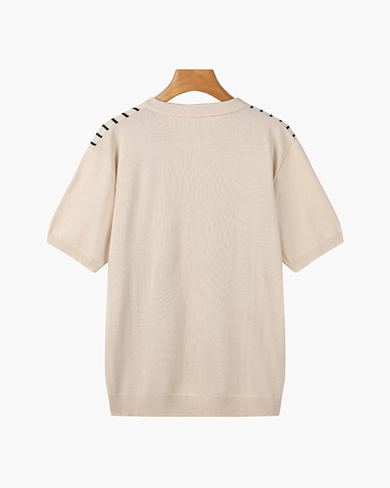 ST BARTH Polo Knit