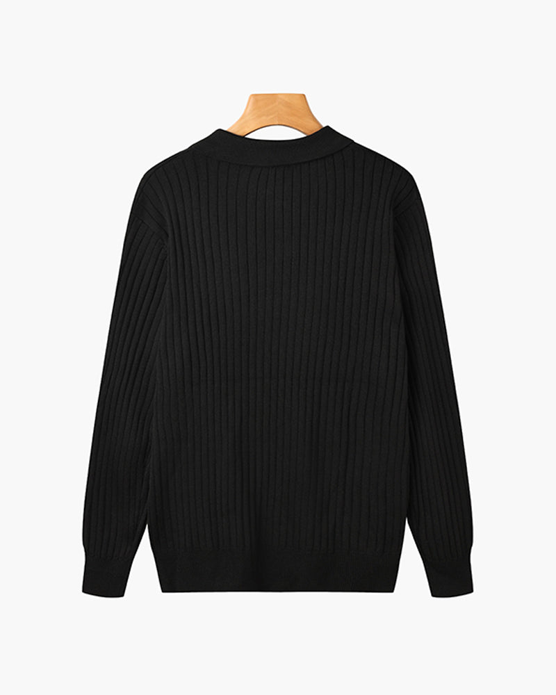 SUWON Polo met een V-hals