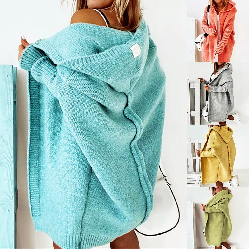 Valentina – Zachte Hoodie Cardigan