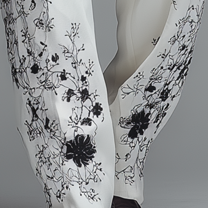 Herenmode Effen Patroon Stijlvolle Pantalons MTA1817H6P