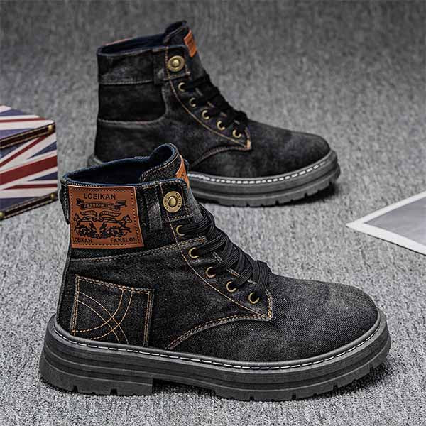 HEREN DENIM TREND HOGE BOOTS MTA1880G8I