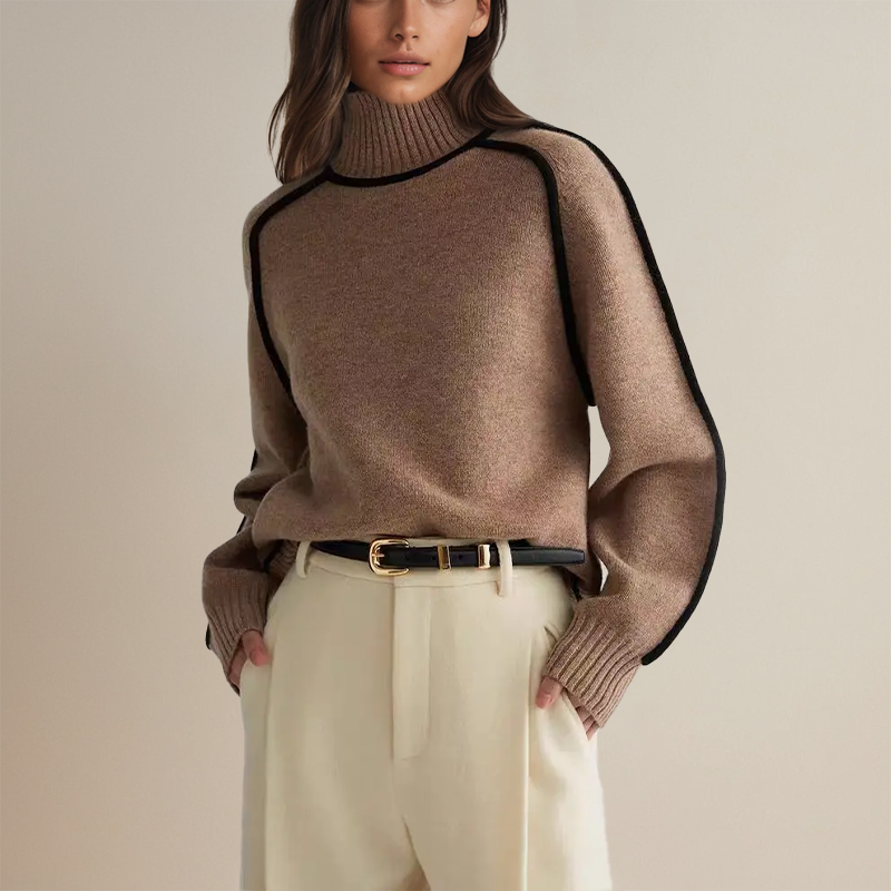 Kristine | Couture Polo Sweater