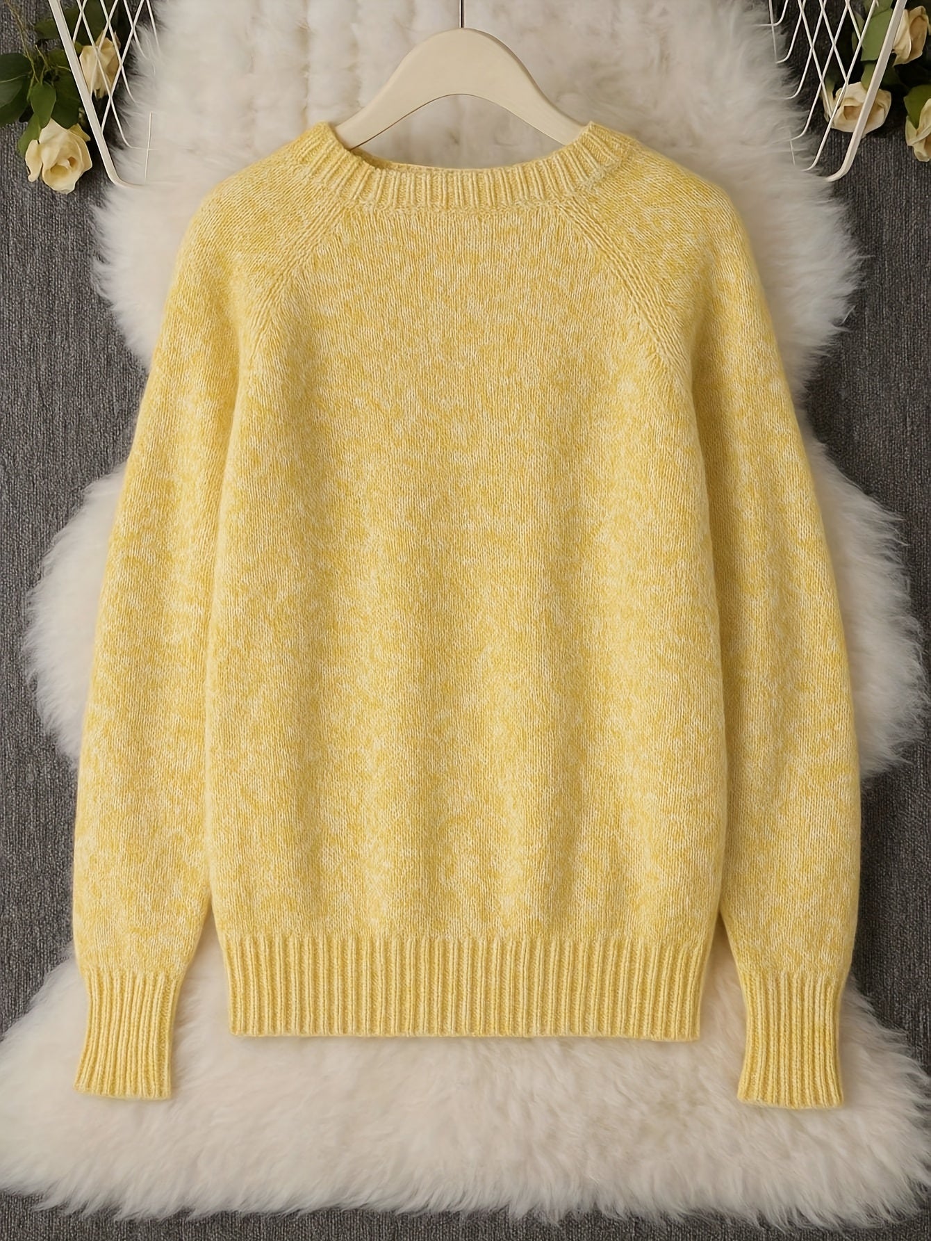 Cloud Knit Sweater | Lemon Yellow