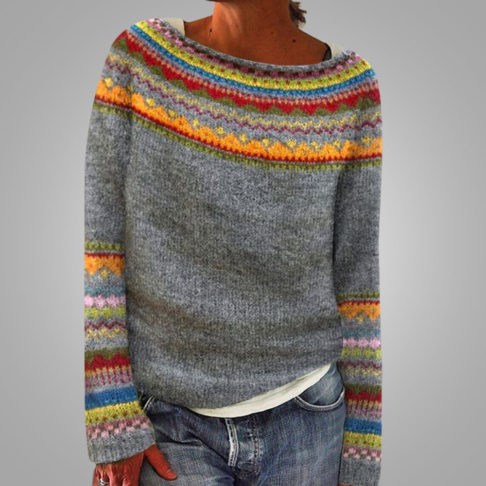 Emily - Gezellige Retro Trui