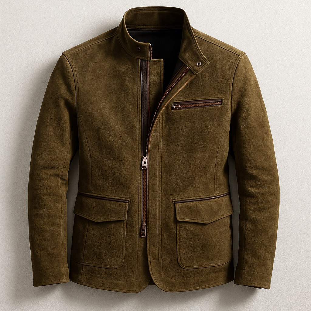 Russell - Premium Suède Jacket — Heritage Editie