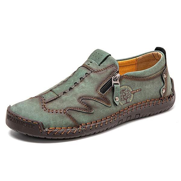 HEREN VINTAGE CASUAL LEEREN SCHOENEN 90893563