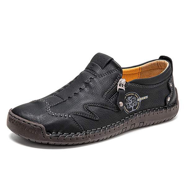 HEREN VINTAGE CASUAL LEEREN SCHOENEN 90893563