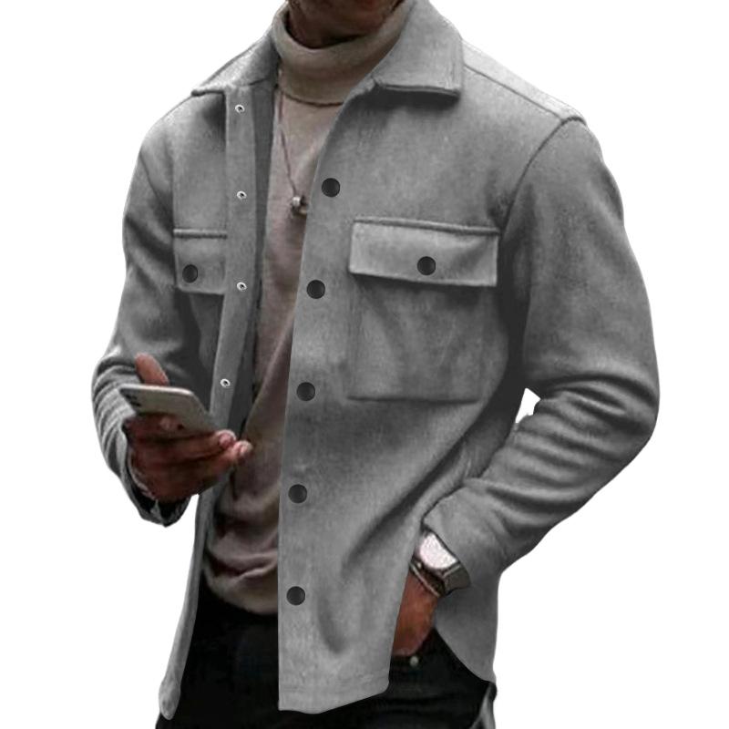 Heren eendelige jas met revers, enkelvoudig 94960602X