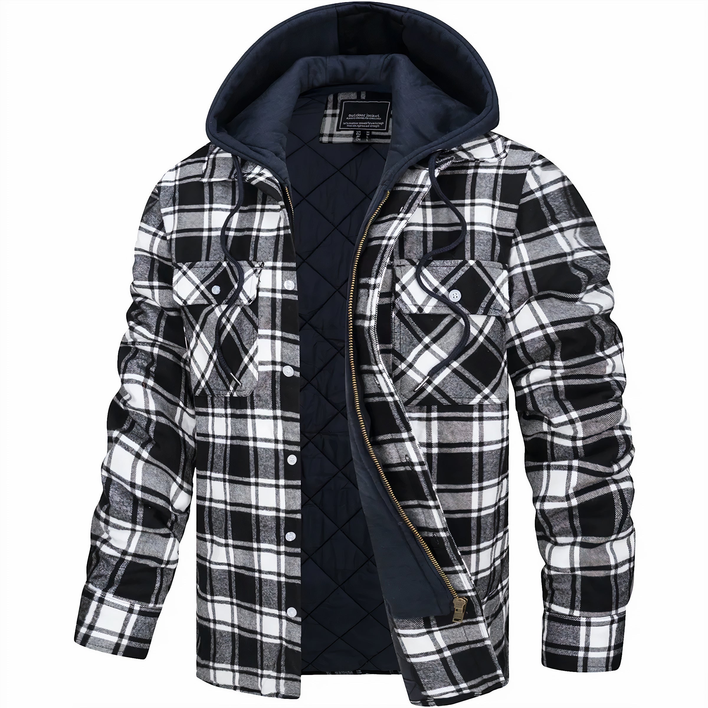 Romano Ultra-Warme Jas Met Capuchon