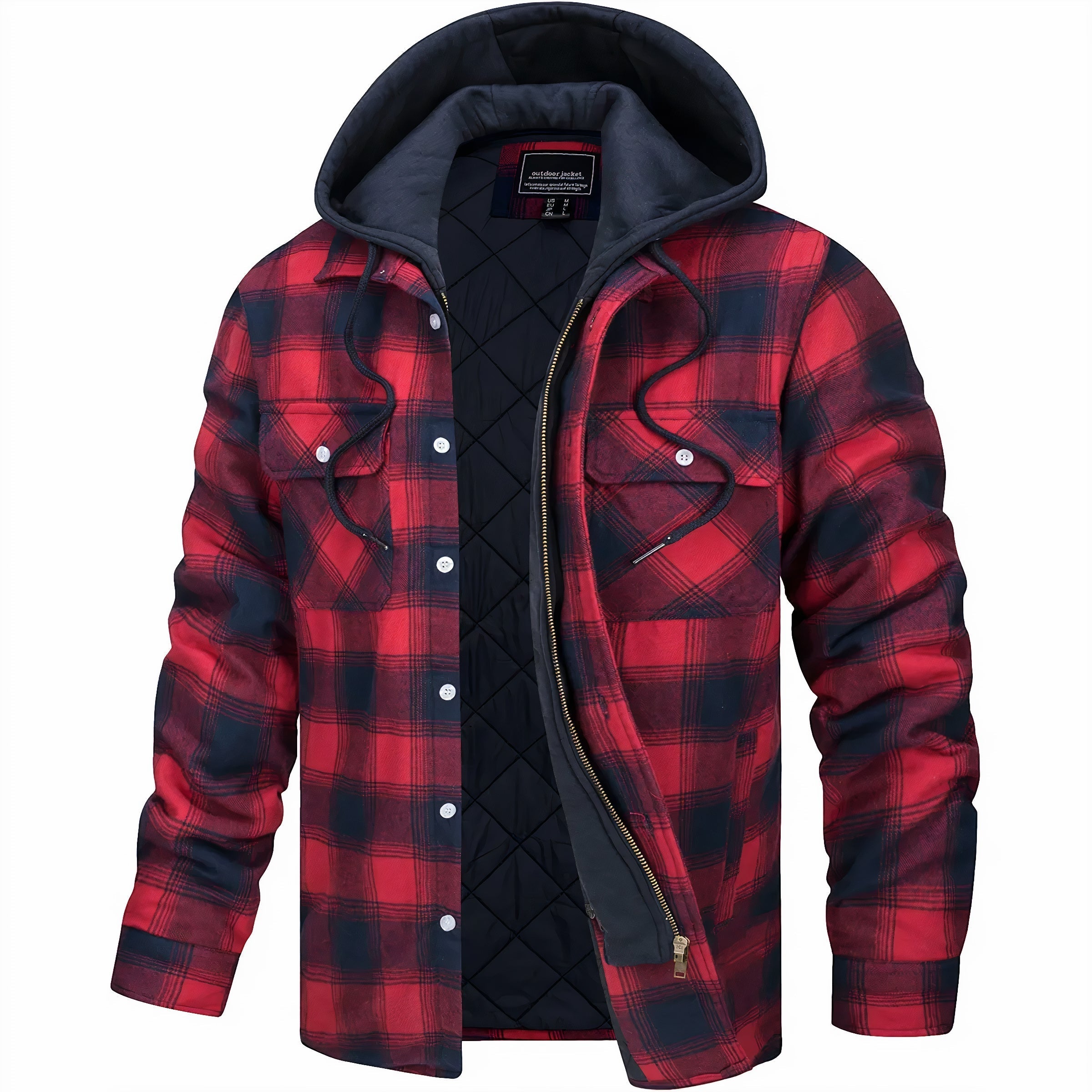 Romano Ultra-Warme Jas Met Capuchon