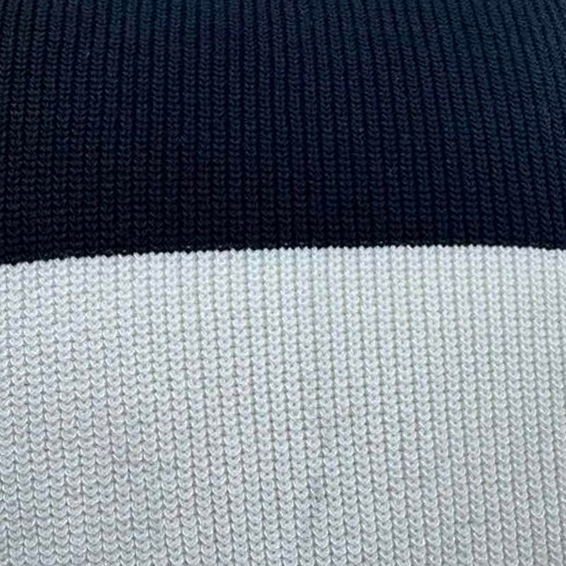 Heren Casual Trui met Contrastkleur V-Hals Slim Fit Korte Mouw T-Shirt MTA1727C6M