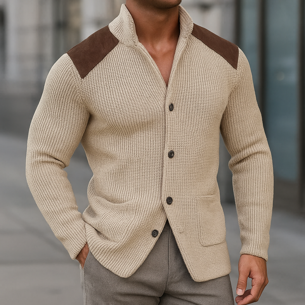 Peaky Mode | BLAZER VAN GESTRUCTUREDE BREI