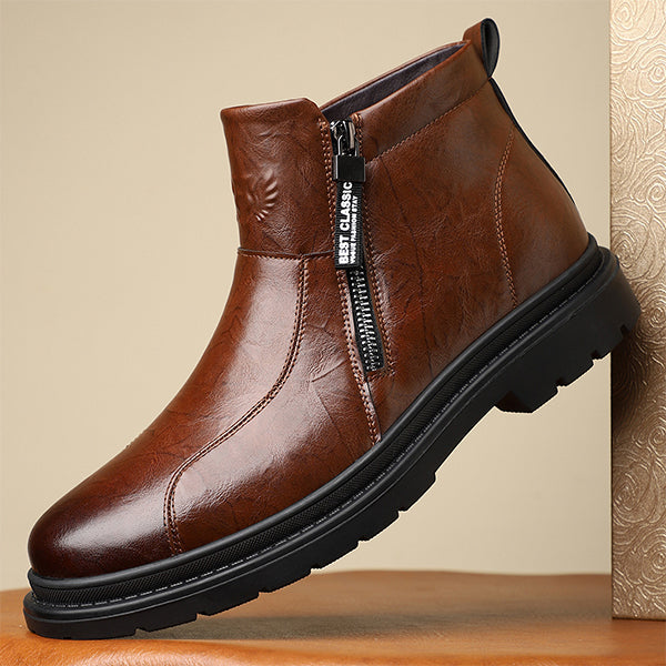 HEREN ANKERSCHOENEN MET RONDE NEUS EN ZIJ-REKKERS MTA1709G6I