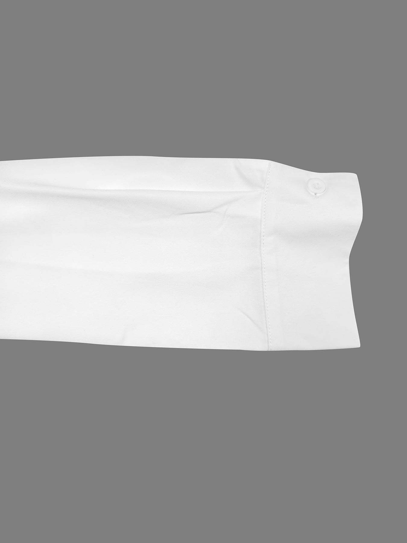 Lange Mouwen Losse Effen Kleur Revers Kraag Midi Jurken Overhemd Jurk