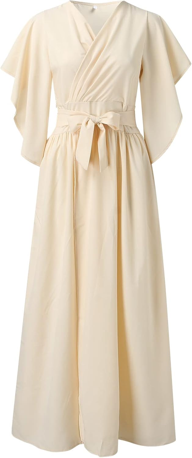 Daria | Damesjurk met vlinder mouwen