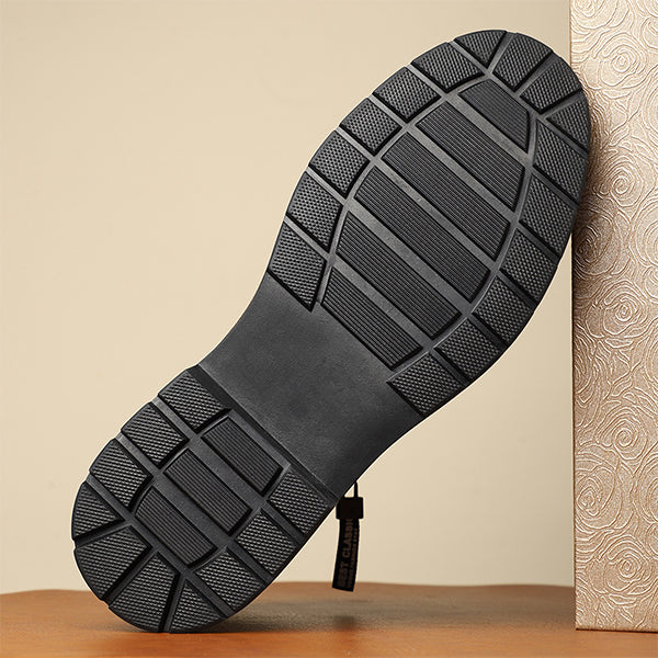 HEREN ANKERSCHOENEN MET RONDE NEUS EN ZIJ-REKKERS MTA1709G6I