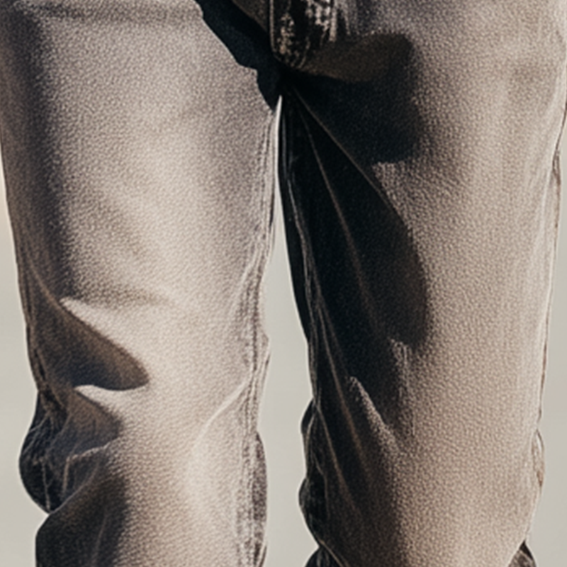 Mannen Vintage Gewassen Jeans MTA1461H7P