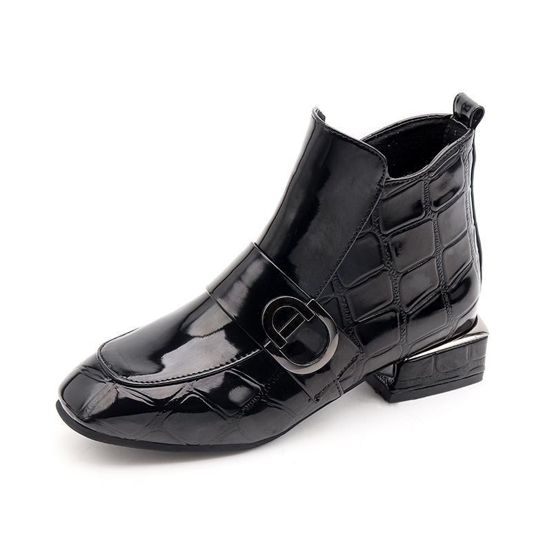 Elena - Elegante enkellaarsjes met gesp voor vrouwen