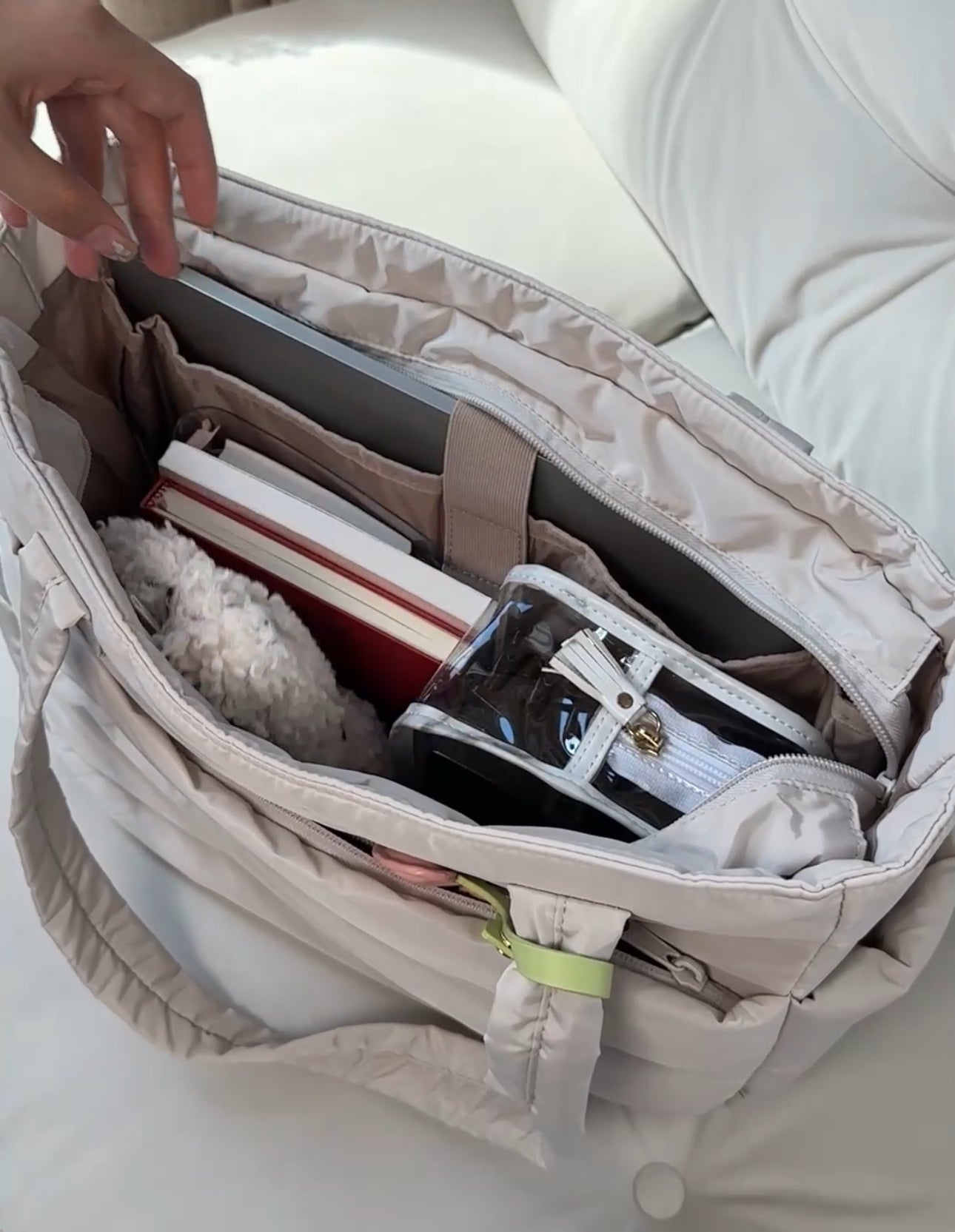 BellaBag – Lichte Gequilt Tote