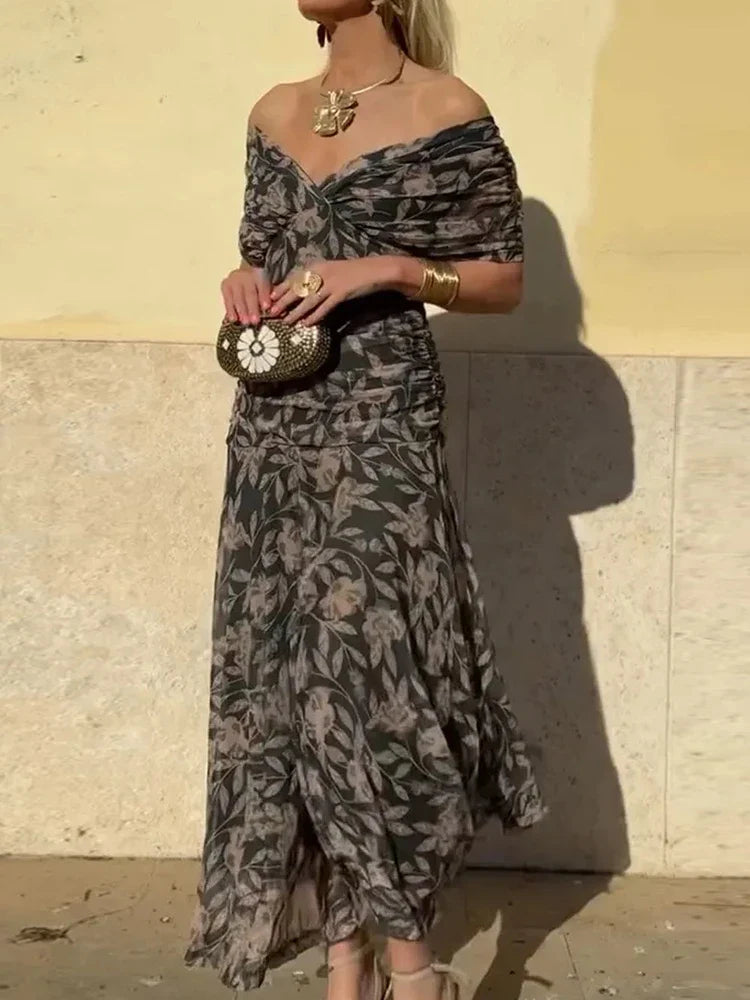 Laluna® | Elegante Jurk Met V-Hals